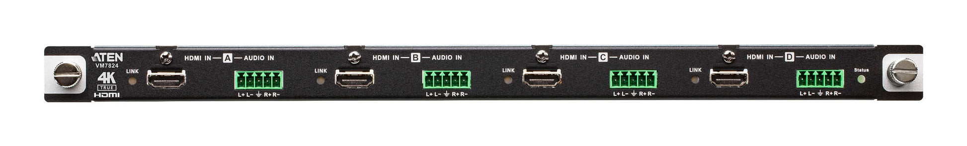 ATEN VM7824 – HDMI Eingabekarte, 4× HDMI In, 4K@60 Hz, 4:4:4, für VM3250/VM0404HB/VM0808HB