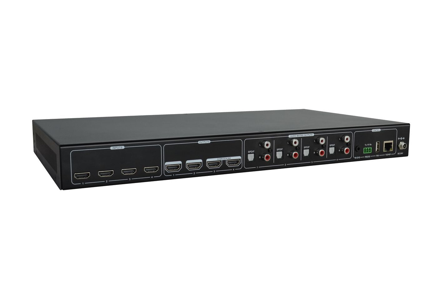 Vivolink AV-Matrix-Umschalter – VLHDMIMAT4X4, HDMI 2.0 4×4, 4K (3840×2160) 18 Gbit/s