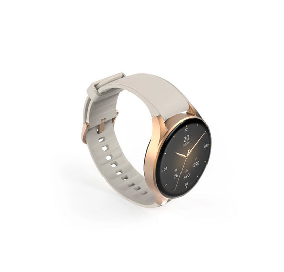 Hama 8900 42 mm GPS – Aluminium Gold, Beige, 3 m, für Android