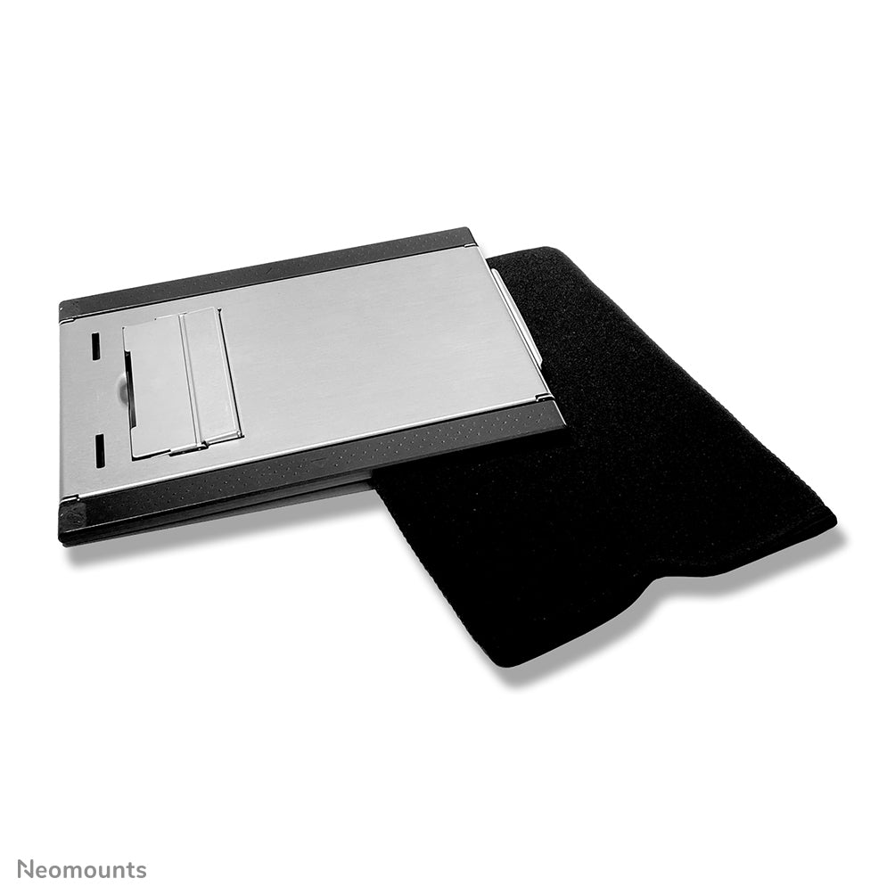 Neomounts Laptop-Ständer – bis 22"/5 kg, höhenverstellbar, neigbar – Silber