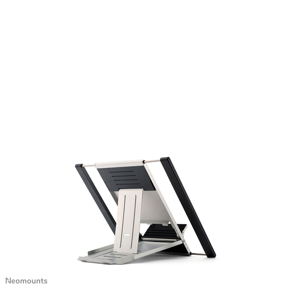 Neomounts Laptop-Ständer – bis 22"/5 kg, höhenverstellbar, neigbar – Silber