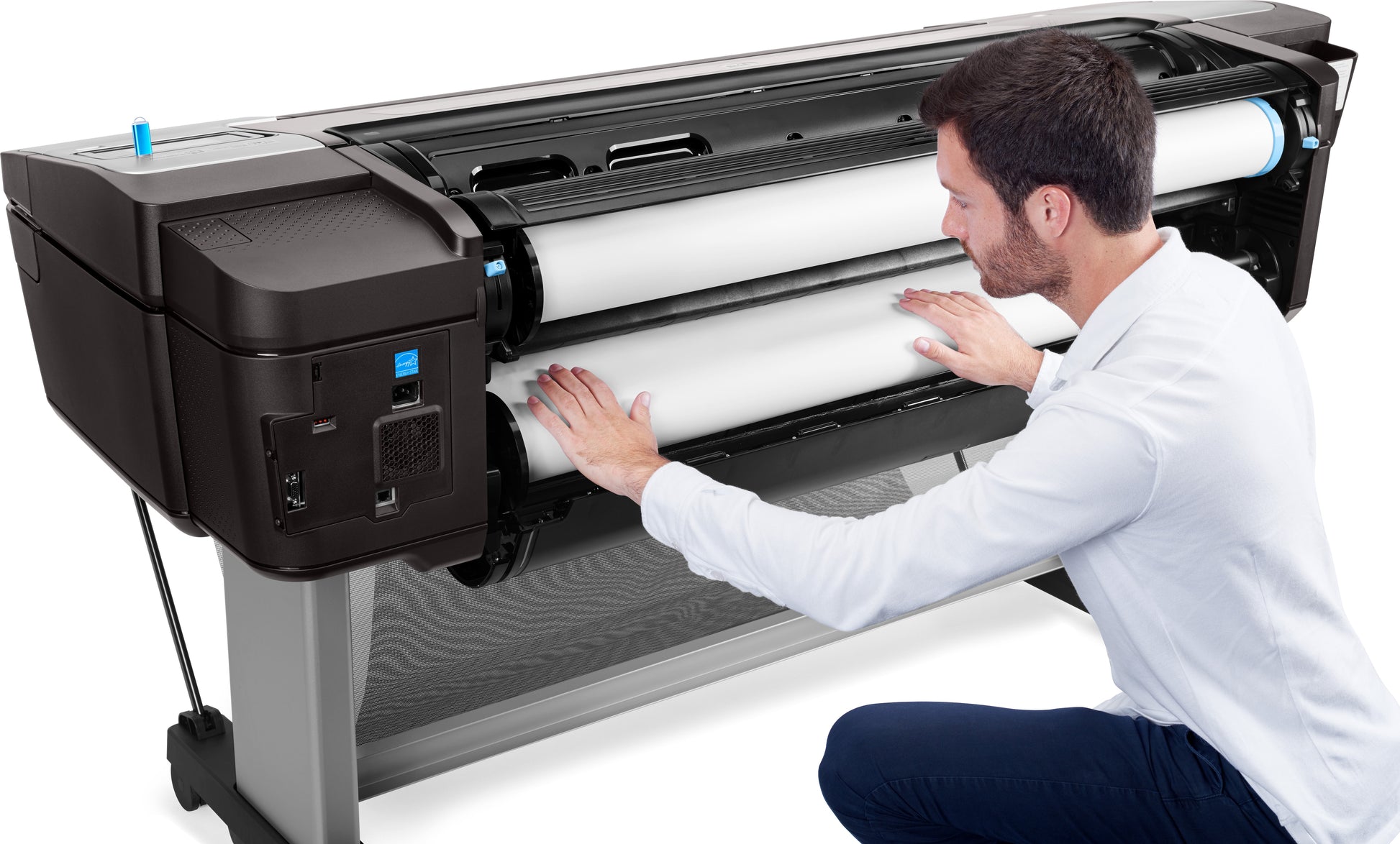 HP DesignJet T1700 dr – Grossformatdrucker 44", PostScript, Dual-Rolle