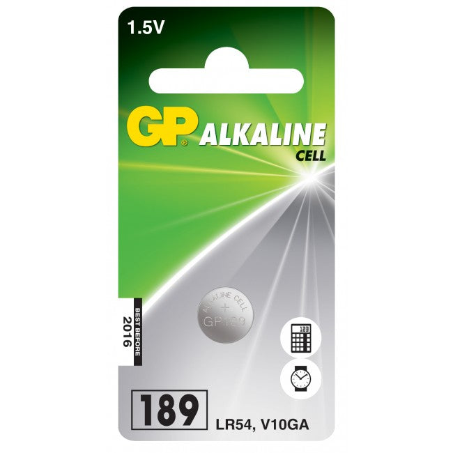 GP Batteries Knopfzelle SR54, Alkaline, 1,5 V – 1 Stk.