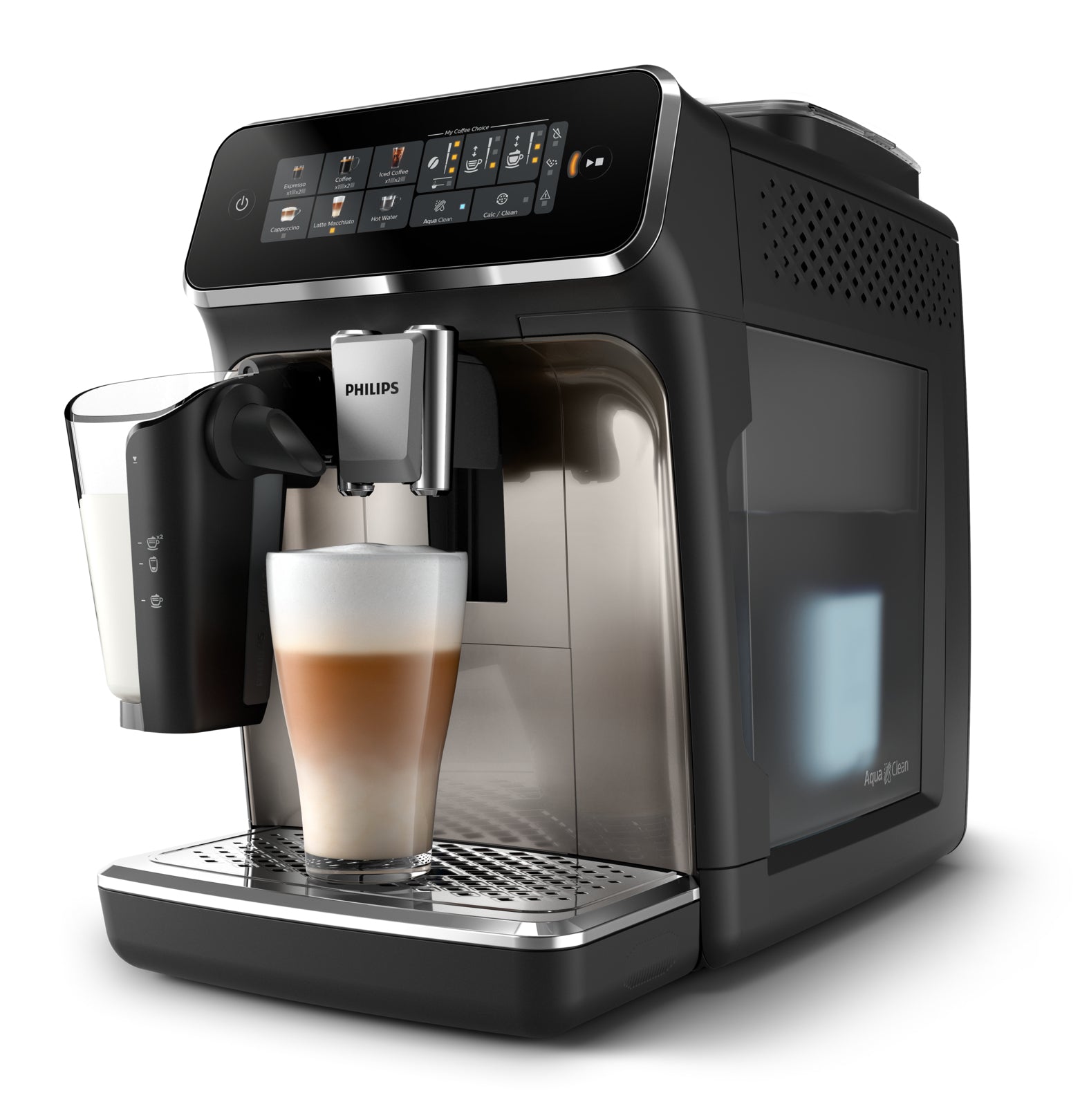 Philips Serie 3300 EP3347/90 Kaffeevollautomat – 15 bar, 1,8 l, 275 g, Keramik-Mahlwerk, Schwarz