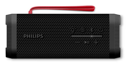 Philips TAS2000B/00 – Bluetooth-Lautsprecher – IPX5, 20 h Akku, 10 W, Bluetooth 5.4, Schwarz
