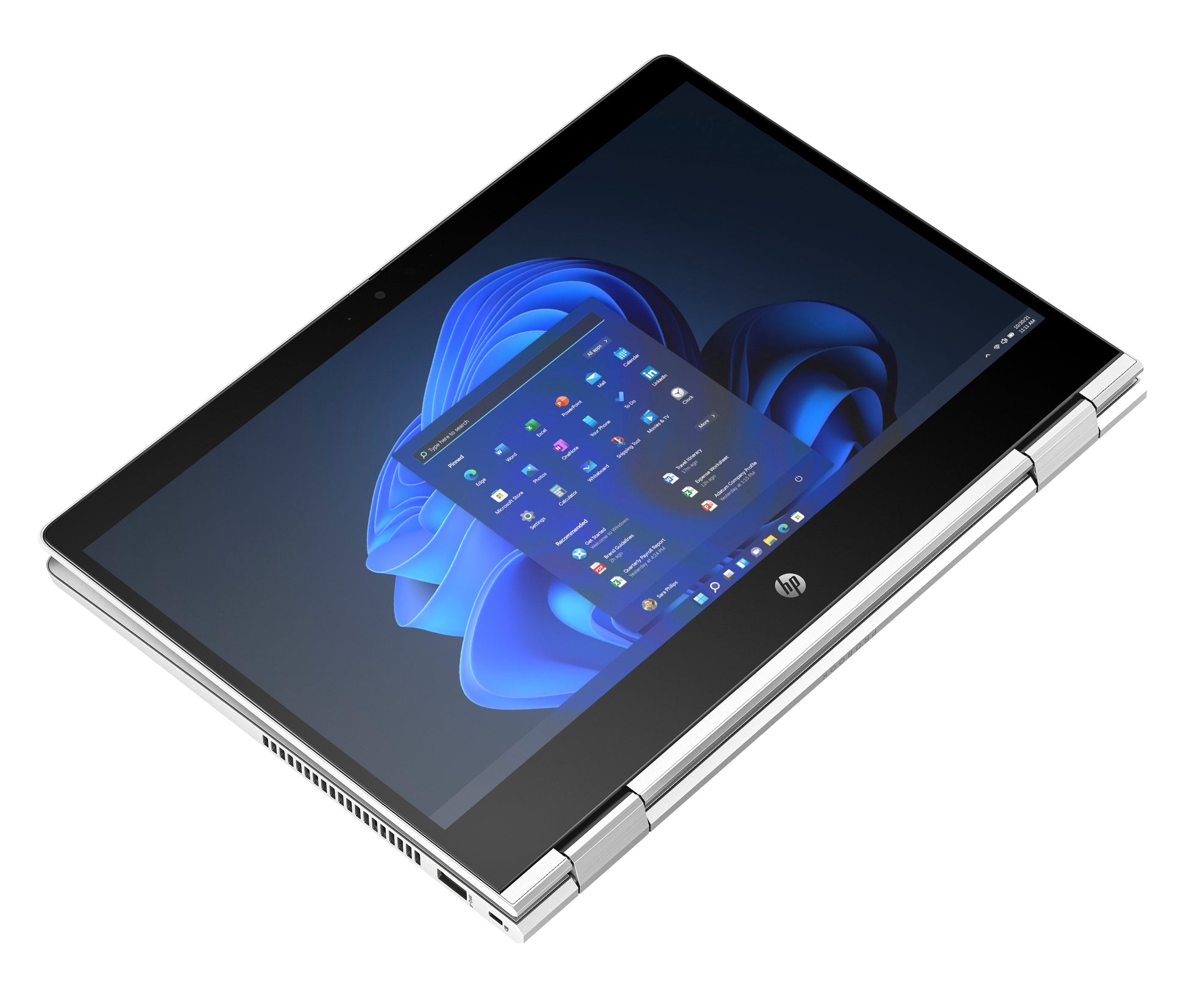 HP Pro x360 435 G10 – 13,3", 512 GB, 16 GB RAM, WLAN, Windows 11 Pro, Silber, 2023