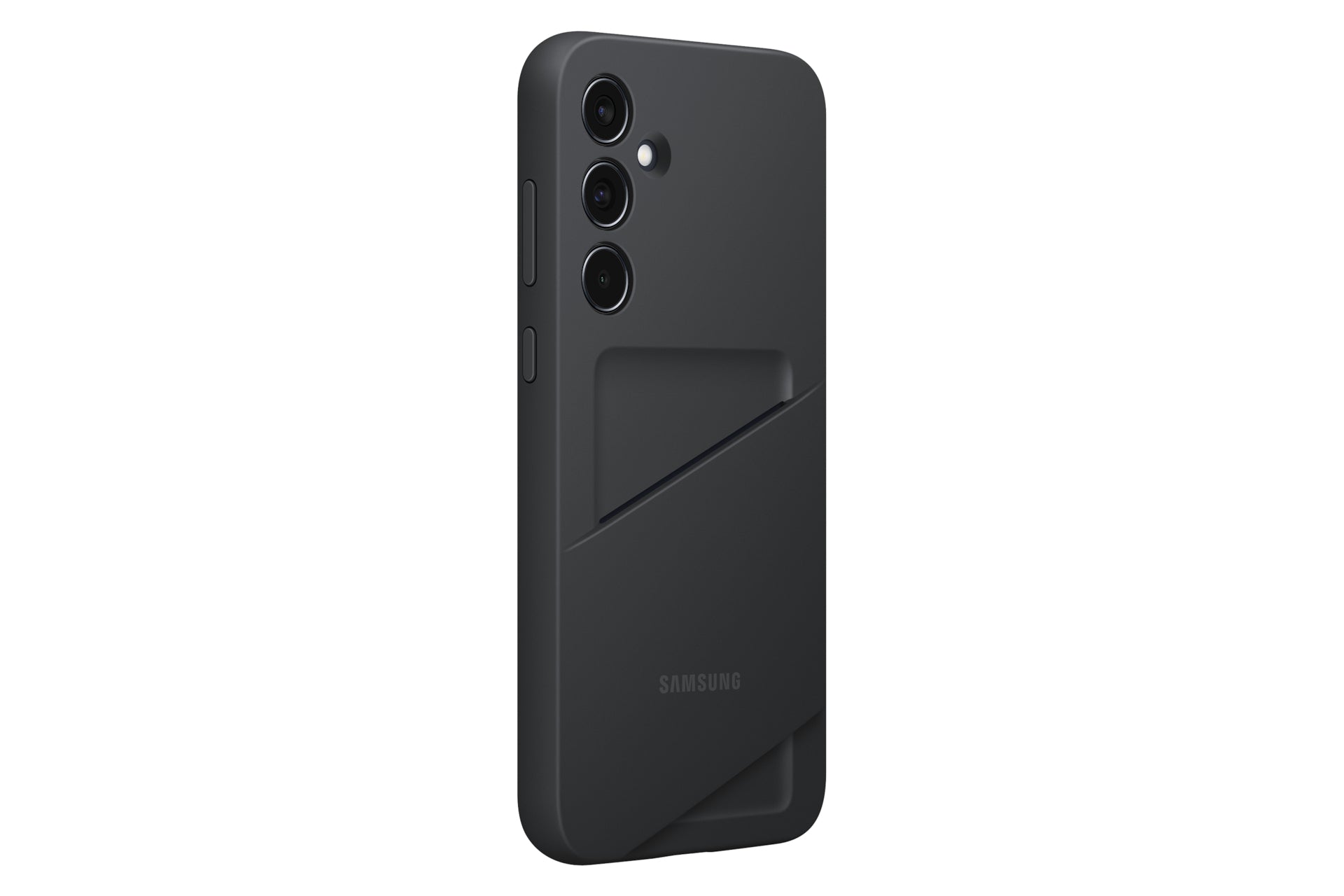Samsung Backcover – für Samsung Galaxy A35 5G – schwarz – TPU, mit Kartenfach