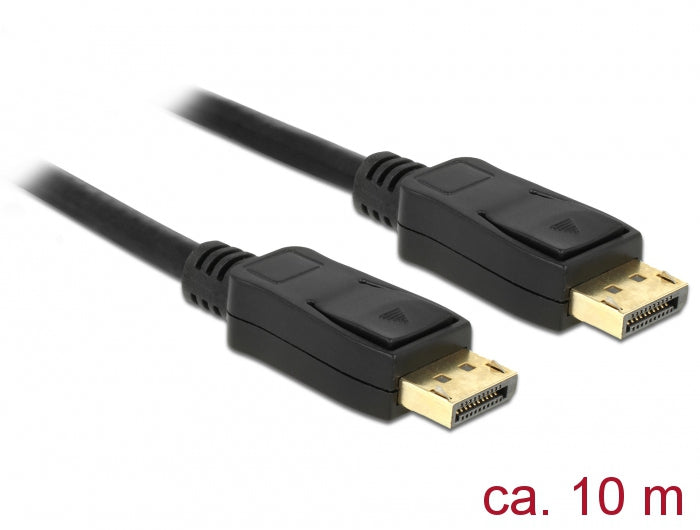 DeLOCK DisplayPort Kabel DP 1.2 – 4K 60 Hz – 10 m