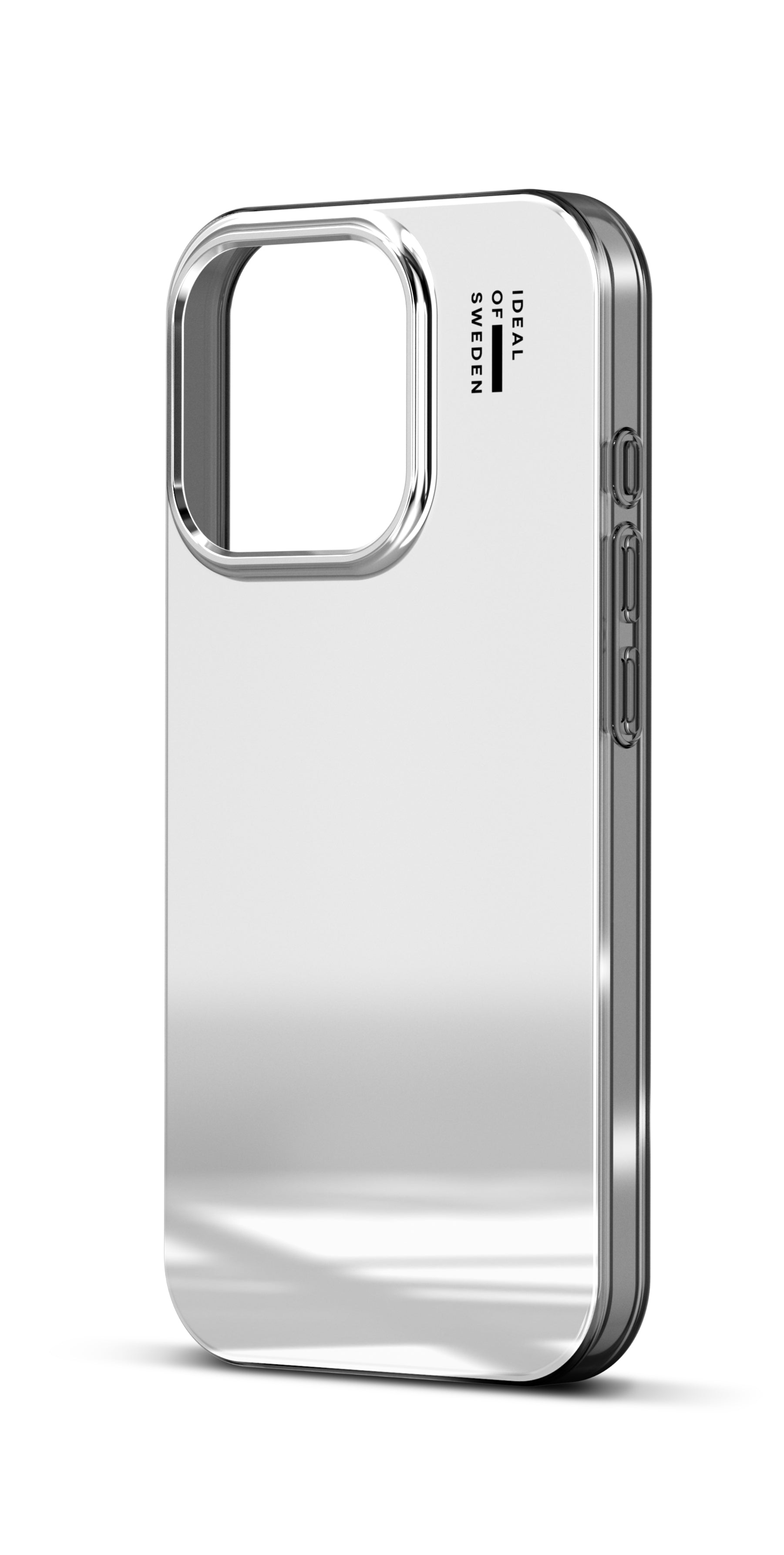 iDeal of Sweden Cover Mirror Backcover – für Apple iPhone 16 Pro Max, PC+TPU, Silber, bis 3 m sturzsicher