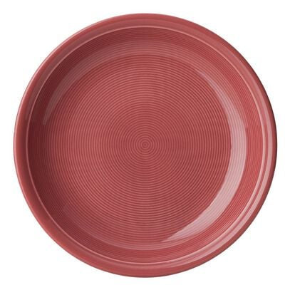 Thomas Suppenteller – Ø 22 cm, Porzellan, Rot, spülmaschinenfest, mikrowellengeeignet