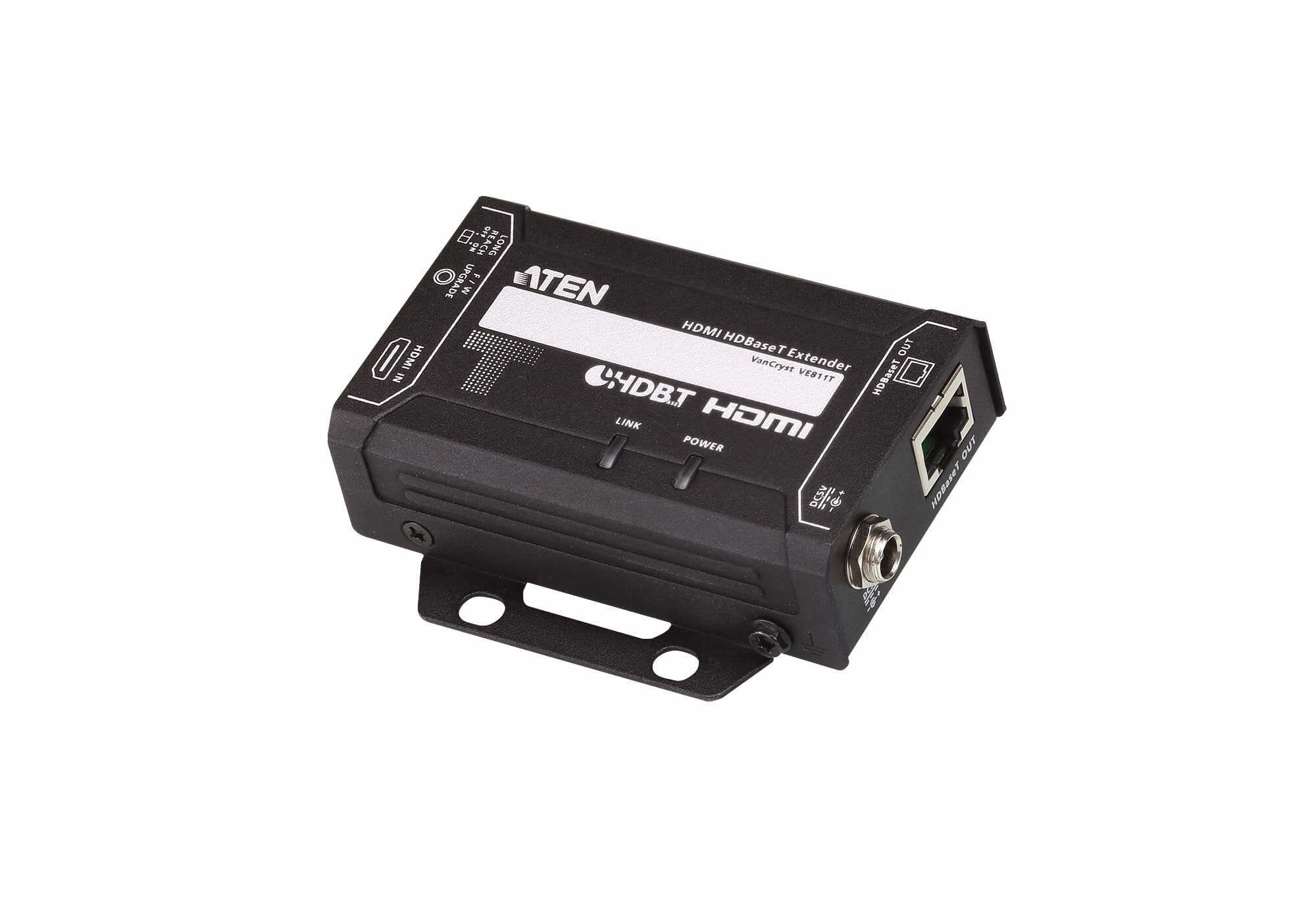 ATEN VE811T – HDMI HDBaseT Transmitter über Cat6, 1× HDMI Eingang, 4K@30 Hz, 70 m, HDCP 2.2, Schwarz