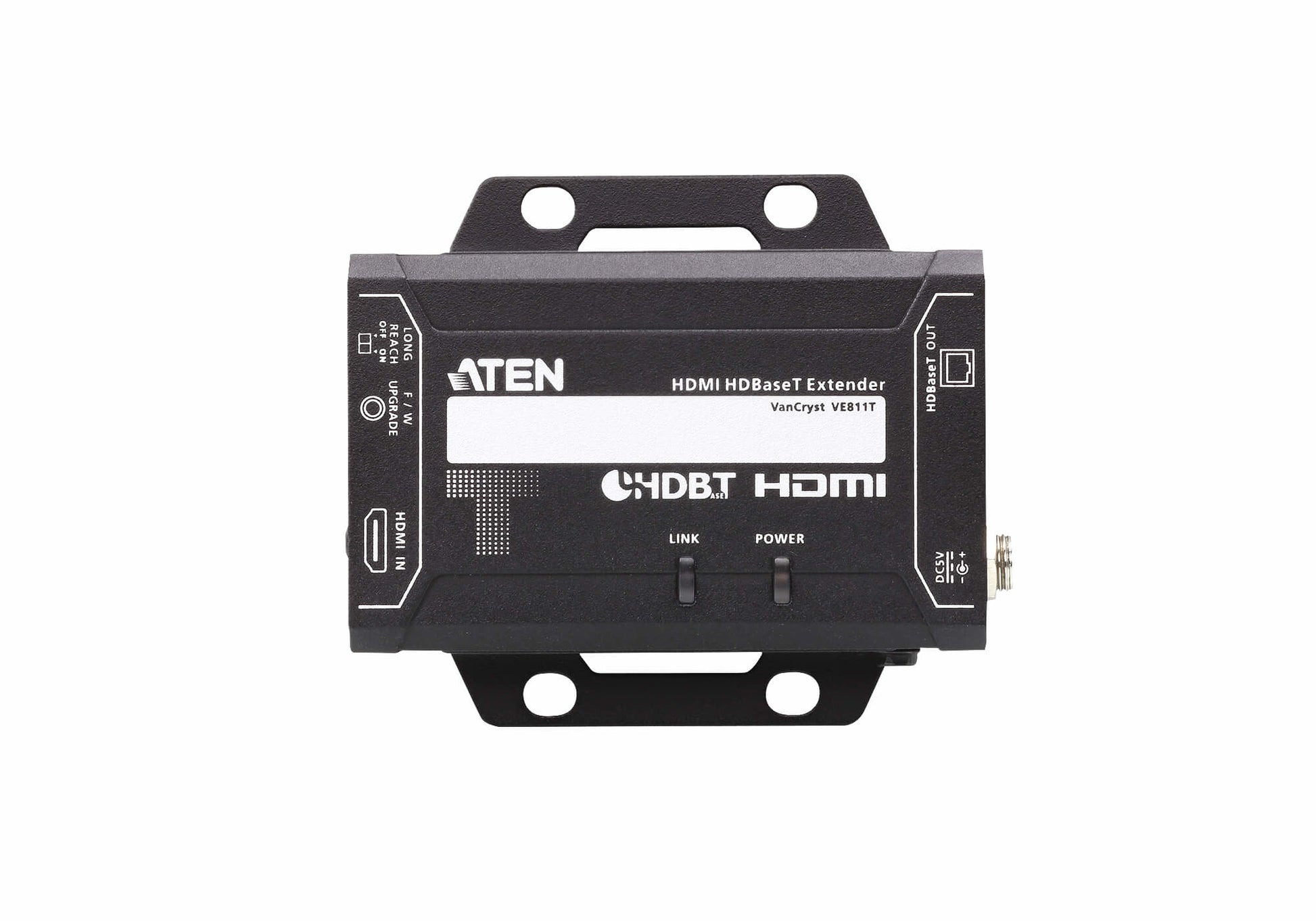 ATEN VE811T – HDMI HDBaseT Transmitter über Cat6, 1× HDMI Eingang, 4K@30 Hz, 70 m, HDCP 2.2, Schwarz