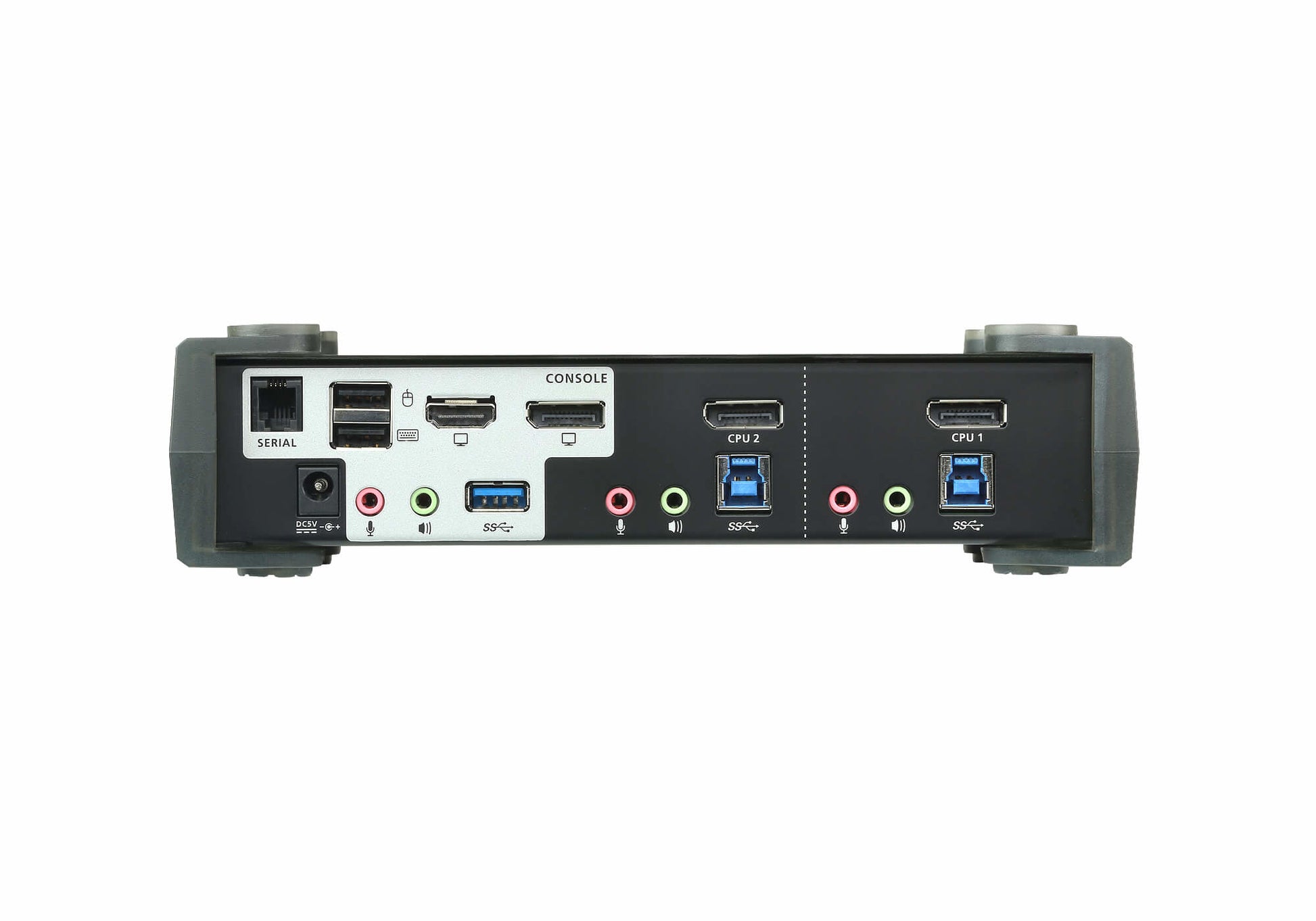 ATEN KVM-Switch 2×1, USB 3.2 Gen 1/DisplayPort, 4K (3840 × 2160), MST