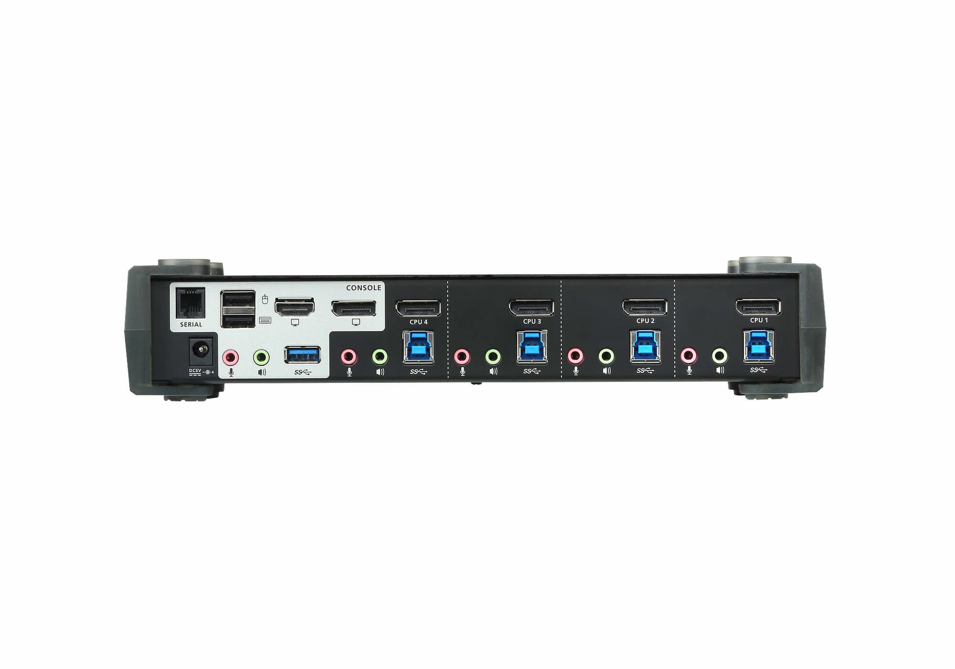 ATEN KVM-Switch 4×1, USB 3.2 Gen 1/DisplayPort, 4K (3840 × 2160), MST
