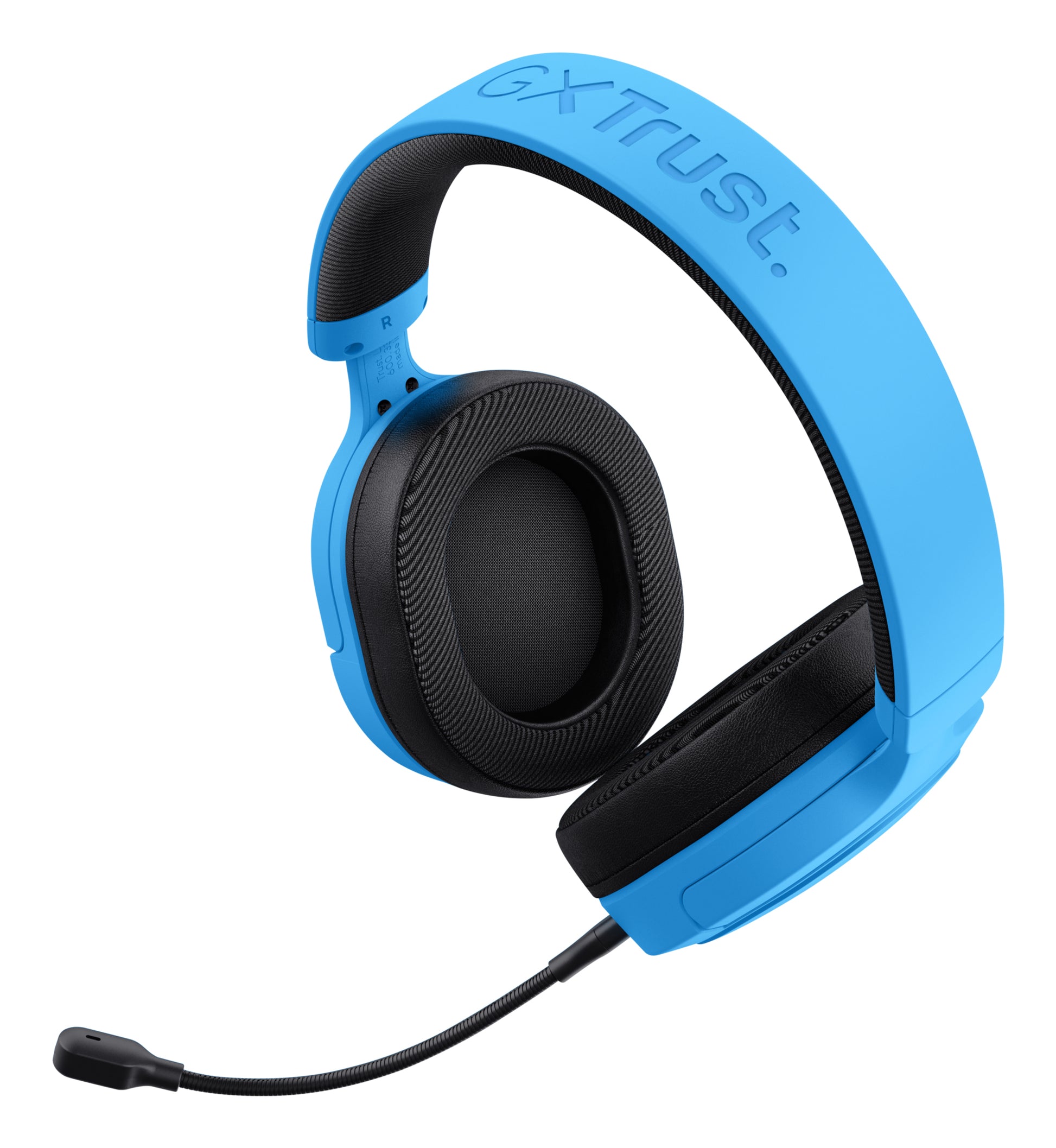 Trust GXT498B Forta Gaming-Headset – Over-Ear, Stereo, 3,5 mm Klinke, für PS5, PS4 und andere, Blau