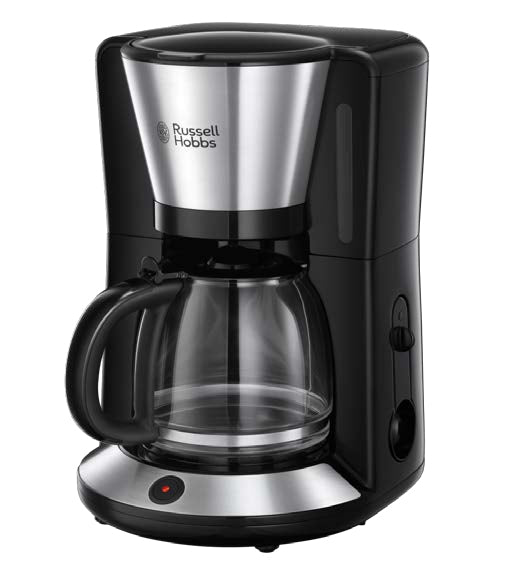 Russell Hobbs 24010-56 Filterkaffeemaschine – 10 Tassen, 1,3 l, Karaffe, Warmhaltefunktion, Silber