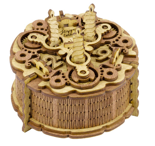 iDventure Puzzlebox Birthday Cake – Knobelbox, 1–2 Spieler, ab 14 Jahren, 15 min, DE