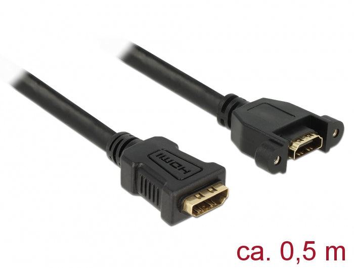 DeLOCK HDMI-Kabel, Schwarz