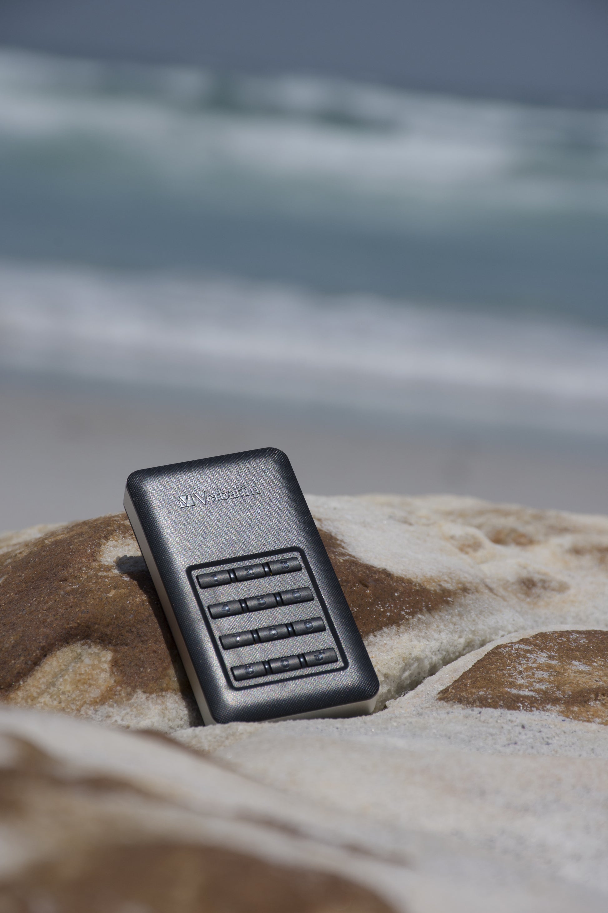 Verbatim Speichergerät – 256 GB, USB 3.0, Kennwortschutz (bis 12 Stellen)