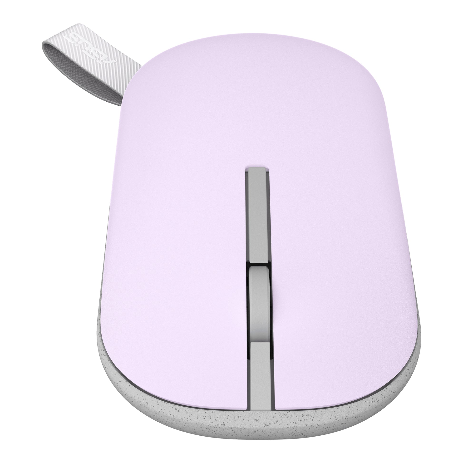 ASUS MD100 – Maus – Kabellos (Bluetooth/2,4 GHz), beidhändig, Grün/Violett