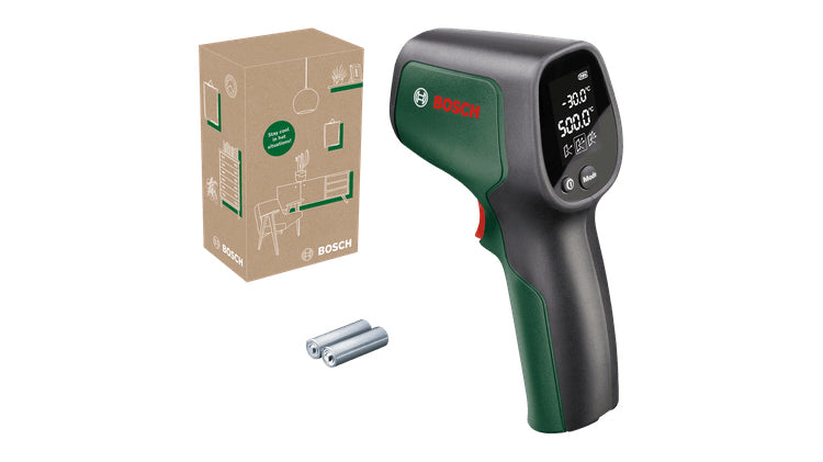 Bosch Universal Temp Infrarot-Thermometer – -30 bis +500 °C, °C/°F