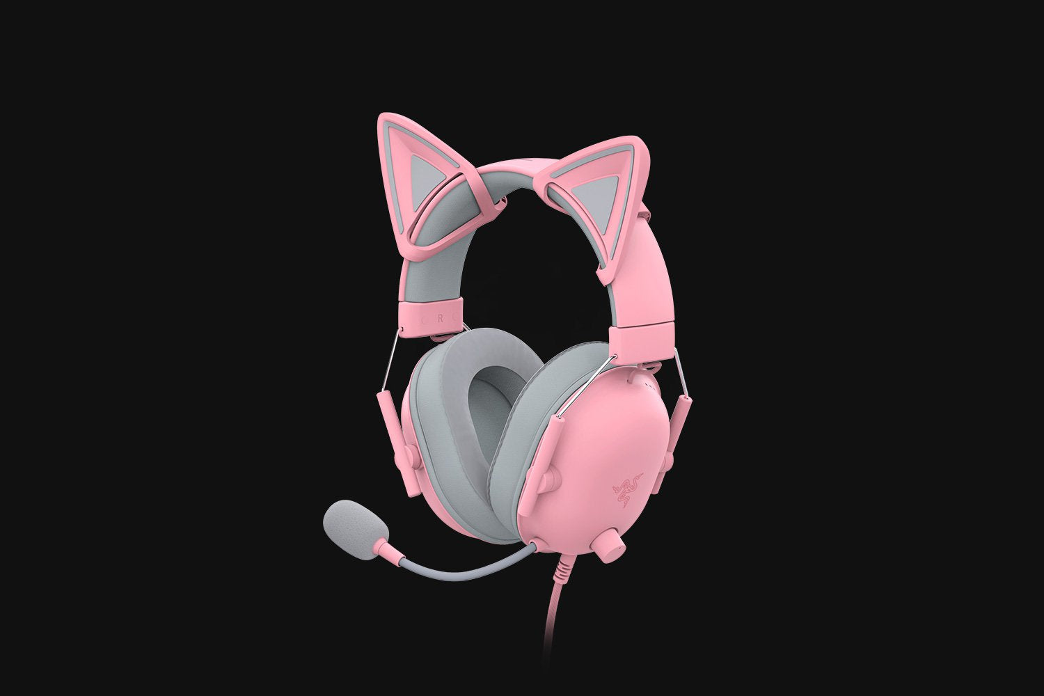 Razer Kitty Ears V2 (Quartz Ed.) – Ersatz-Ohrpolster/Refresh-Kit – Pink – 2er-Set