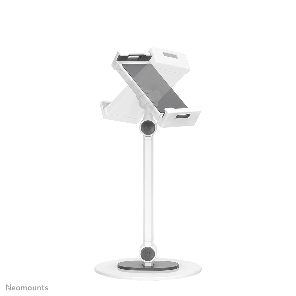 Neomounts Tablet-Ständer – für 4,7–12,9″, drehbar, höhenverstellbar – Weiss