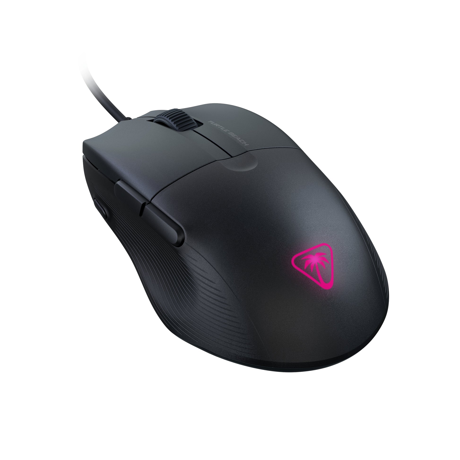 Turtle Beach Pure SEL – Gaming-Maus – Kabelgebunden (USB‑A), 8000 DPI, RGB-Beleuchtung, rechts, Schwarz