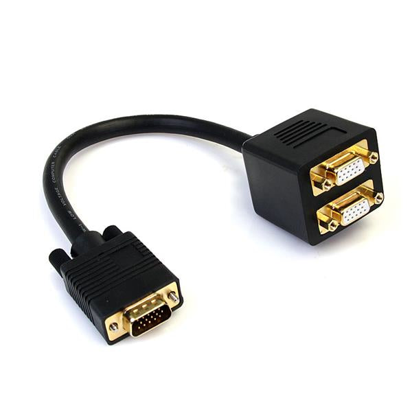 StarTech.com Adapter VGA zu 2× VGA – 2048 × 1536, 0,3 m – Schwarz