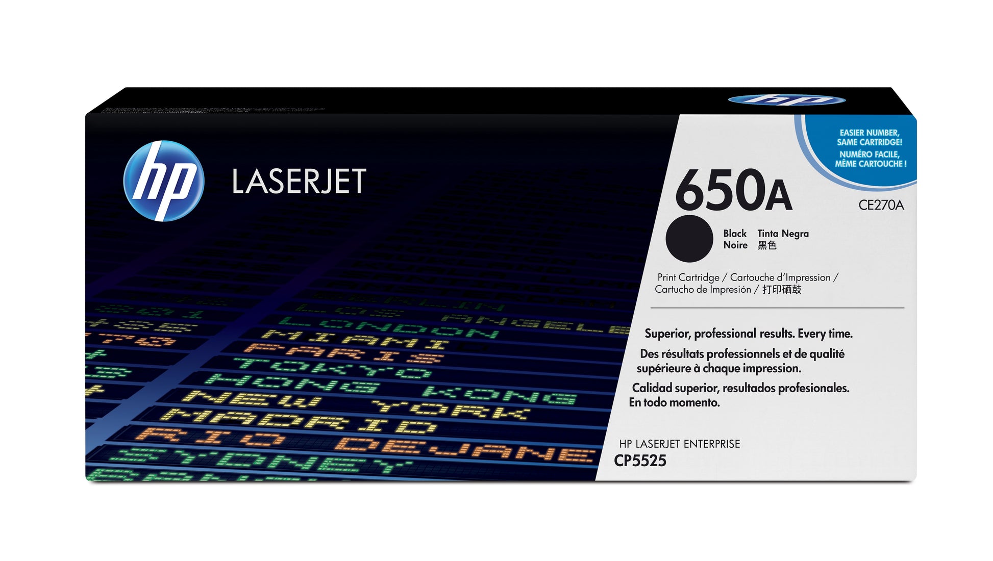 HP Toner 650A – schwarz, 13500 Seiten