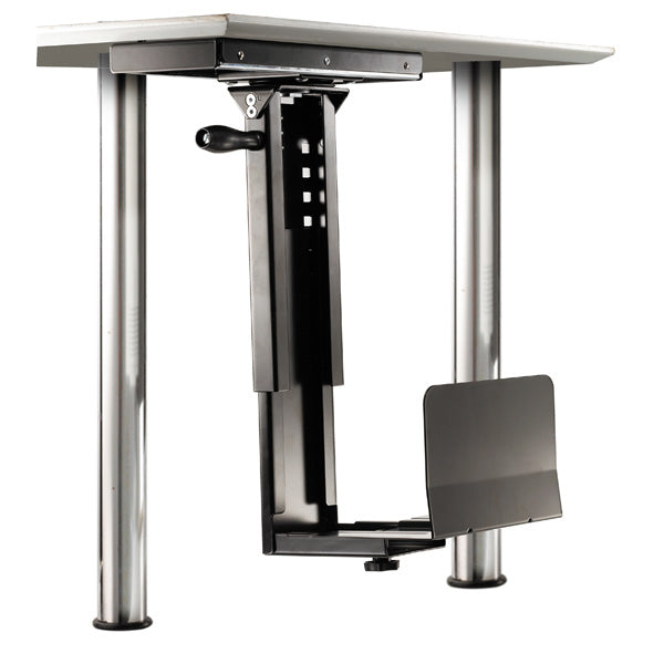 ROLINE CPU-Halterung (Untertisch) – bis 30 kg, schwarz, Stahl