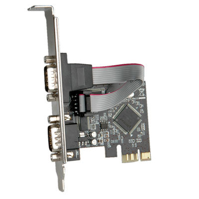 VALUE PCIe Seriell – 2×DB‑9 (RS‑232)