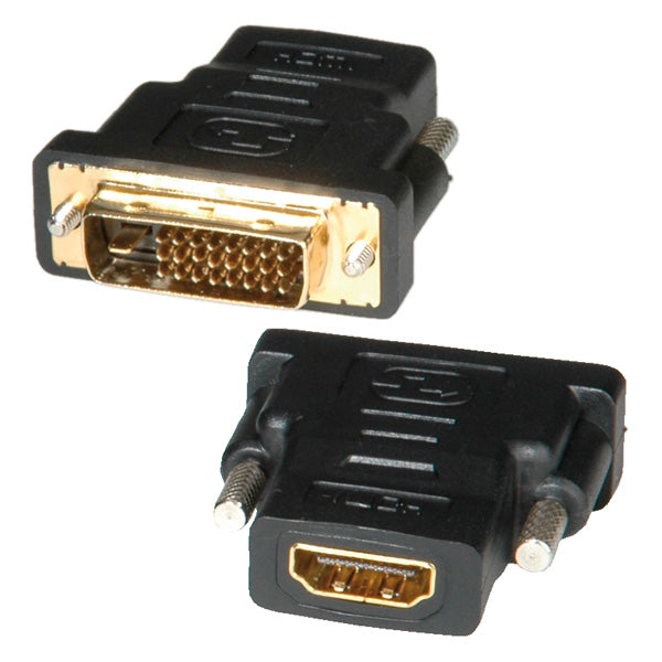 ROLINE 12.03.311 Adapter DVI-D zu HDMI – 1920 × 1080 – Schwarz