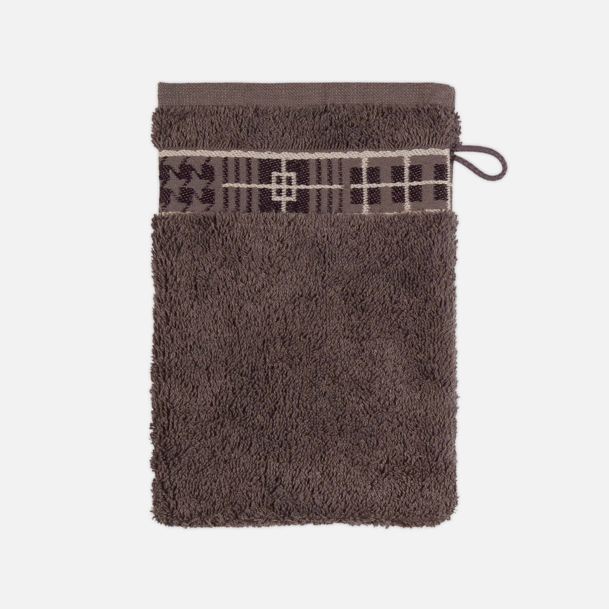 Frottana Waschlappen Fjord – 15×20 cm, Baumwolle, 500 g/m², Aschbraun