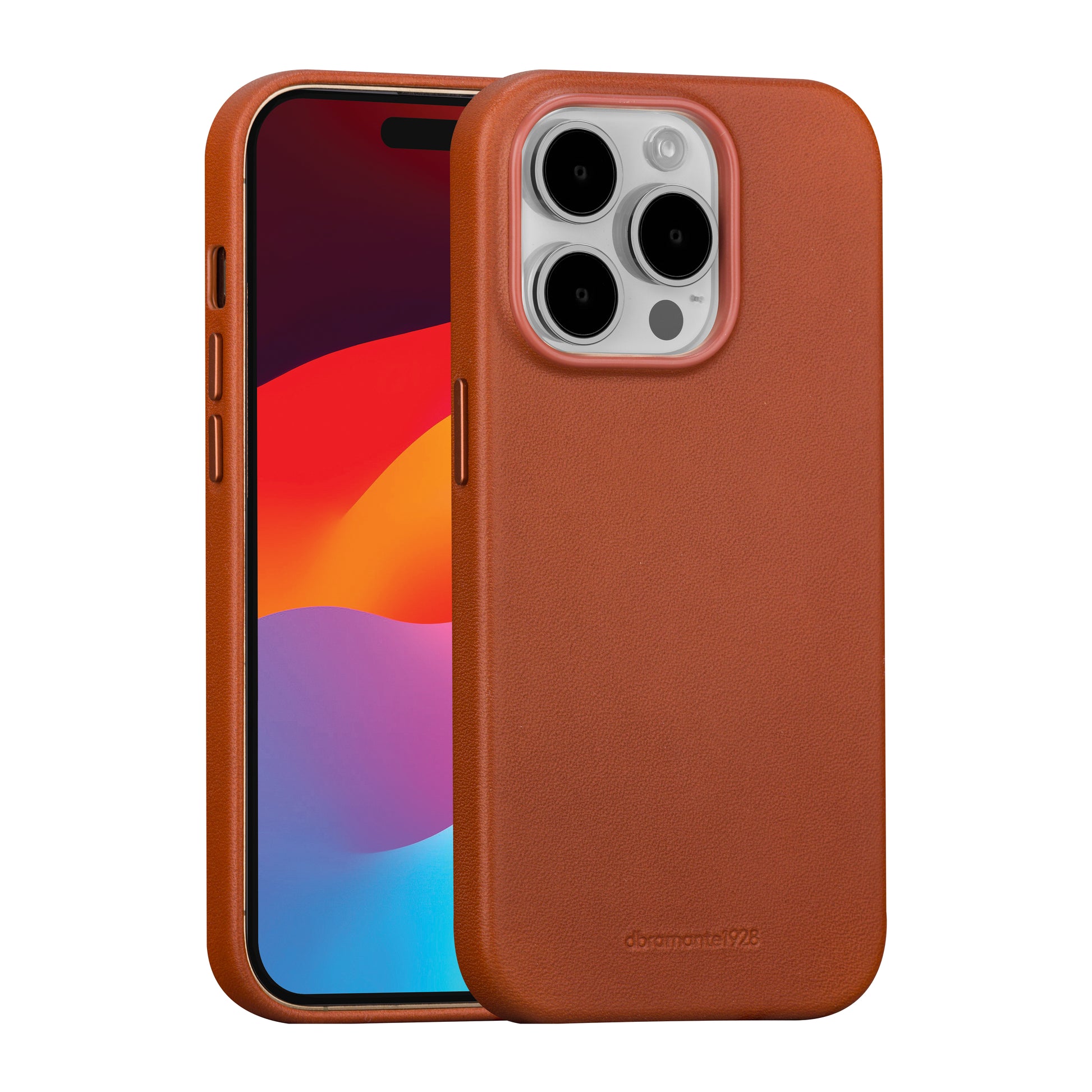 dbramante1928 Backcover Roskilde – für Apple iPhone 15 Pro Max – braun – MagSafe-kompatibel
