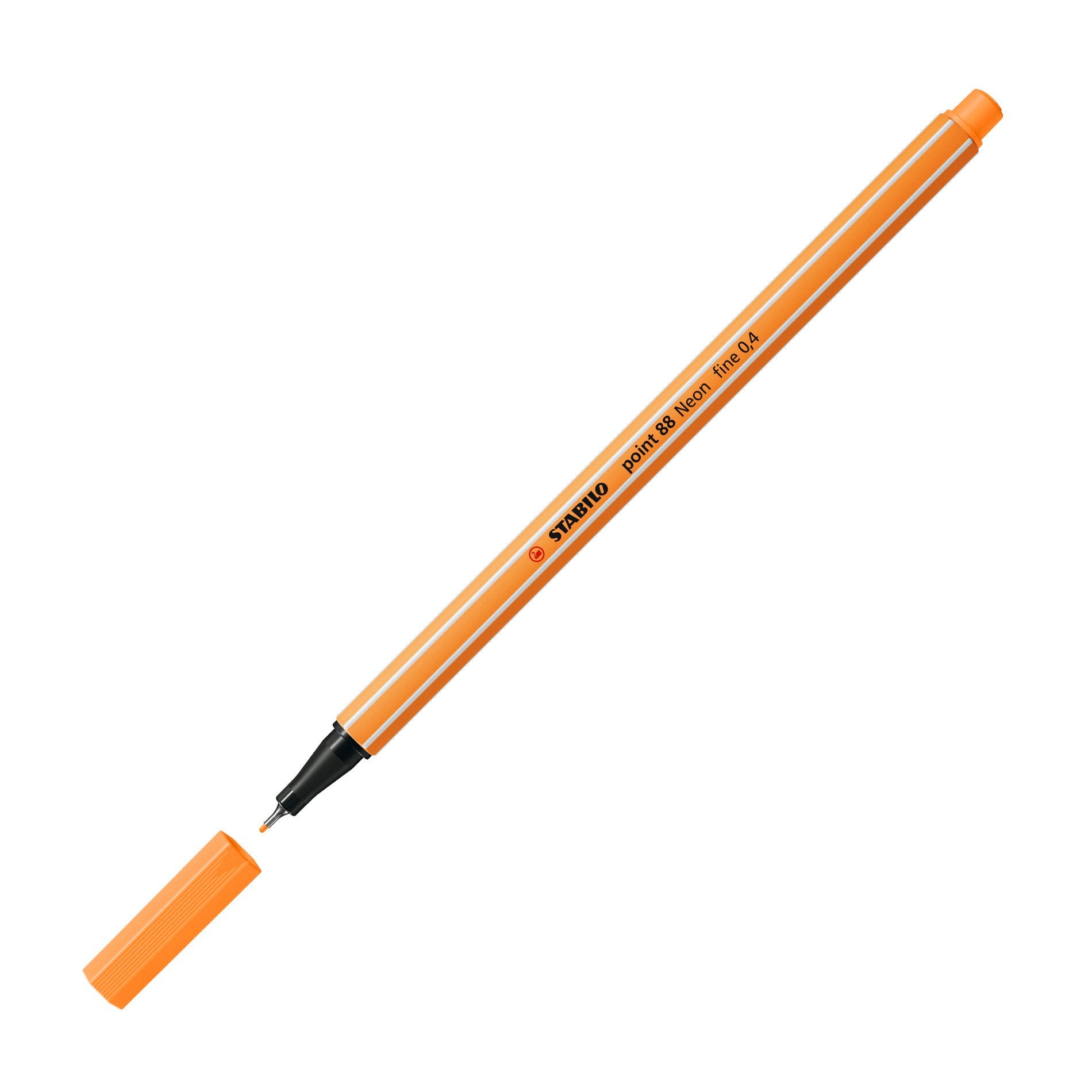 STABILO point 88 Fineliner 0,4 mm – neonorange
