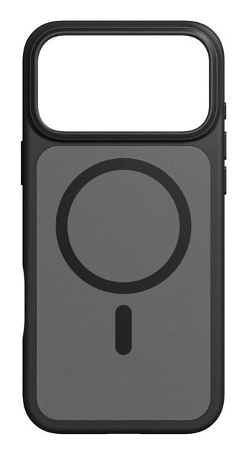 Black Rock Backcover – für Apple iPhone 17 Pro Max, MagSafe, PC+TPU, Schwarz