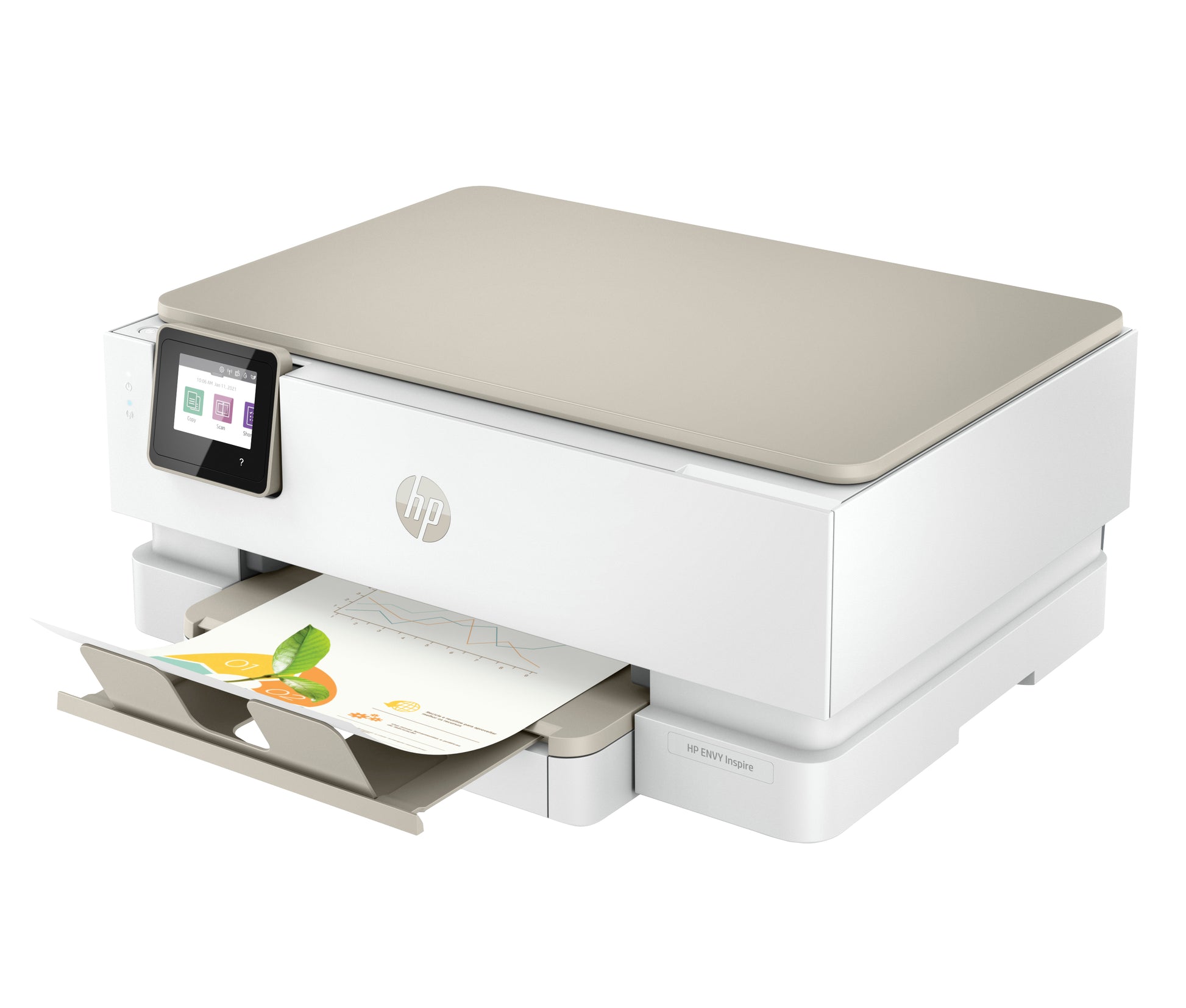 HP Envy Hp Inspire 7220E – Farbtintenstrahl-Multifunktionsdrucker, A4, 3-in-1, Duplex, WLAN, AirPrint