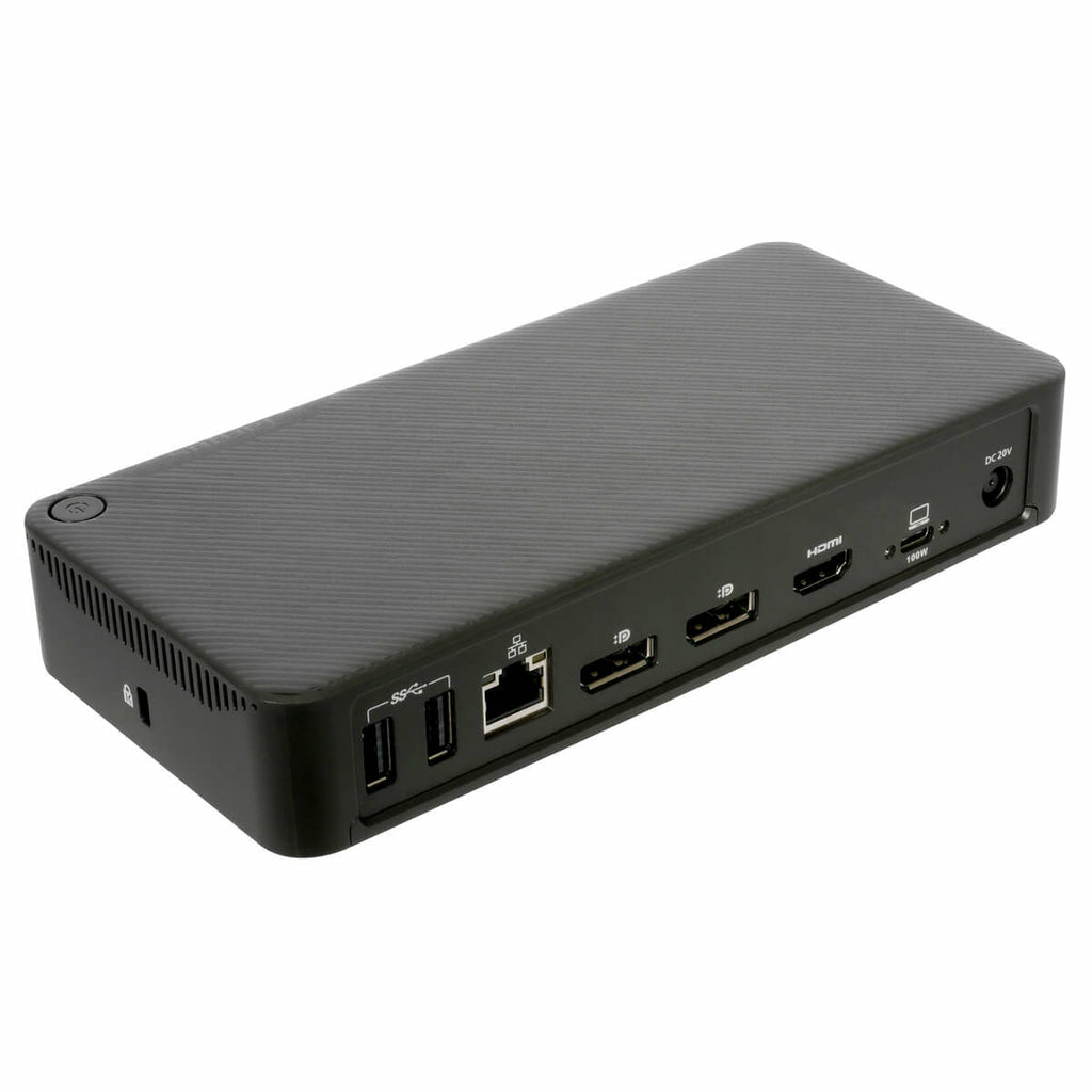 Targus DOCK460EUZ Dockingstation – USB4, 2× DP, 1× HDMI, 4× USB-A, 2× USB-C, 100 W PD, 2,5GbE, für Windows/Mac