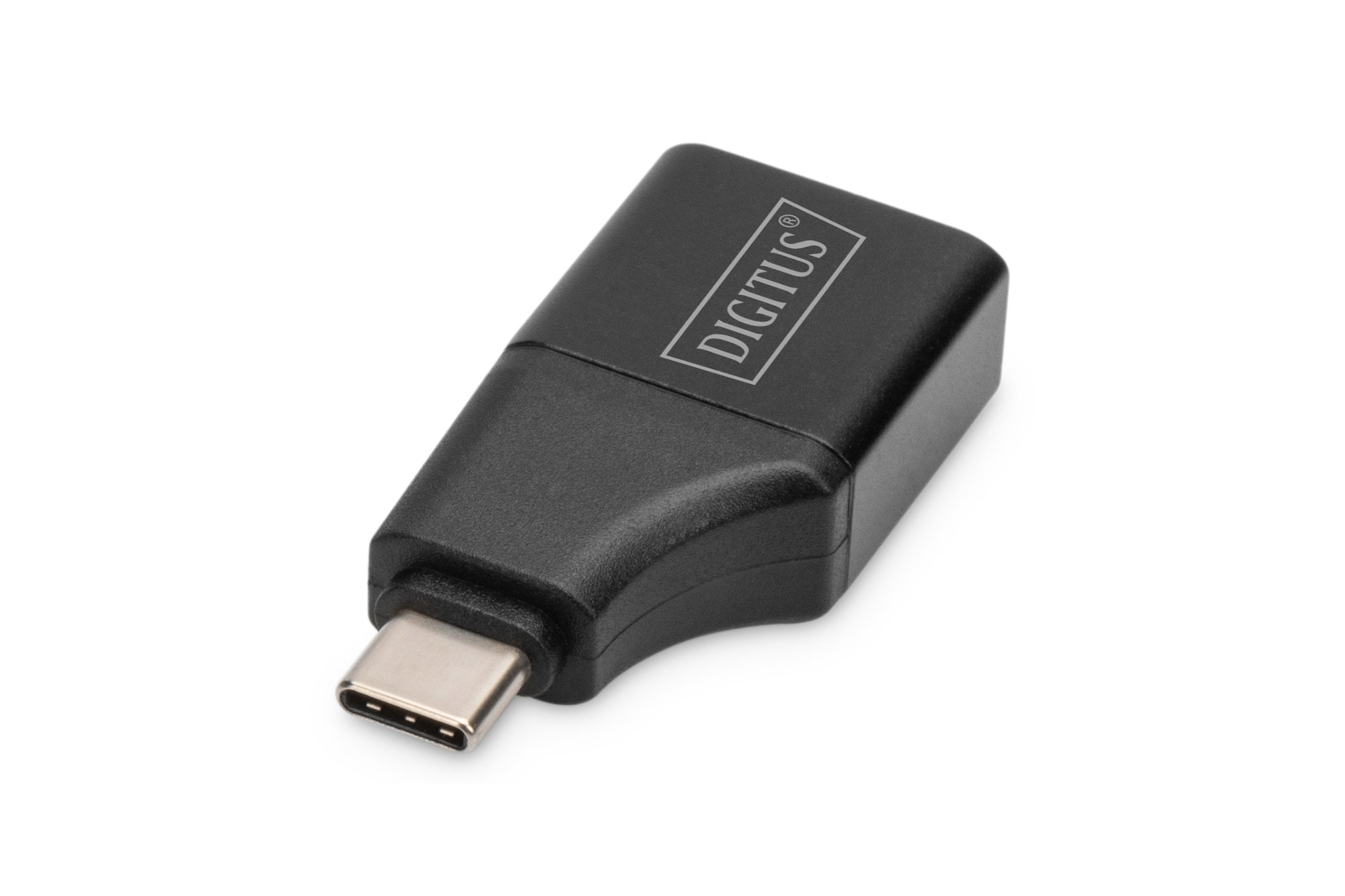 Digitus Adapter USB-C zu HDMI – 4K (3840 × 2160) @ 30 Hz, Aluminium, Schwarz