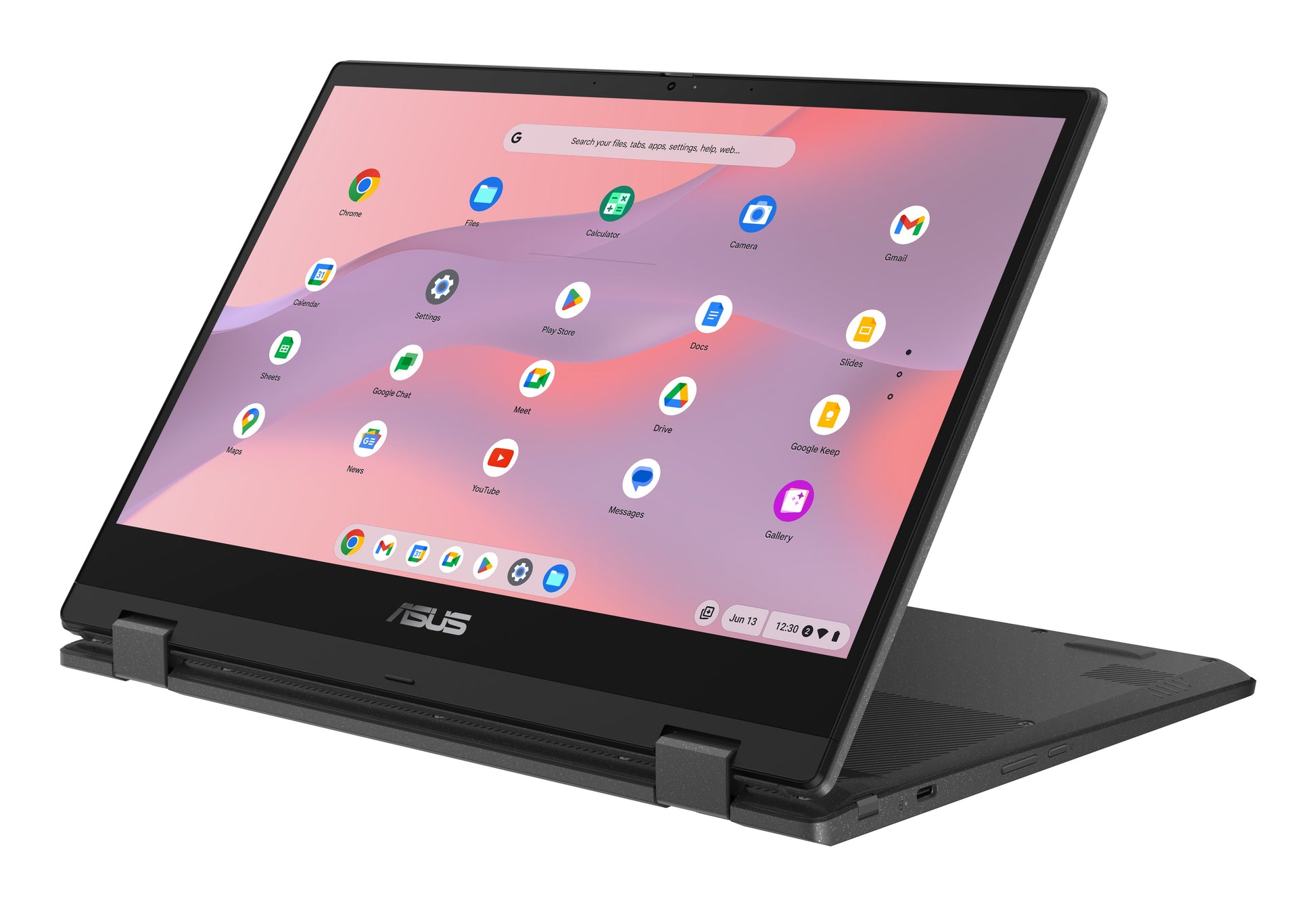 ASUS Chromebook CM14 Flip CM1402FM2A-EC0277 – 14", 128 GB, 8 GB RAM, WLAN, ChromeOS, Grau