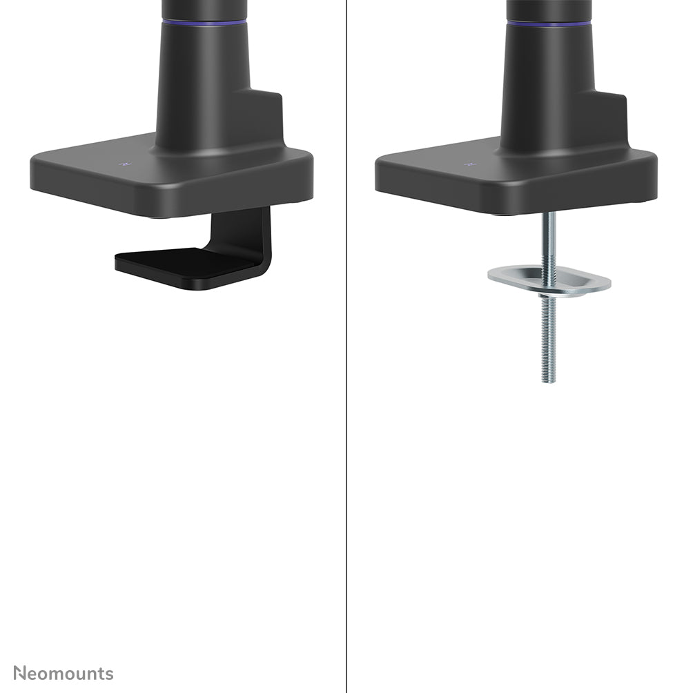 Neomounts DS70-256BL1 – Monitorarm – bis 57", 30 kg, Gasfeder, Präzisionsneigung, 180°-Stopp, schwarz