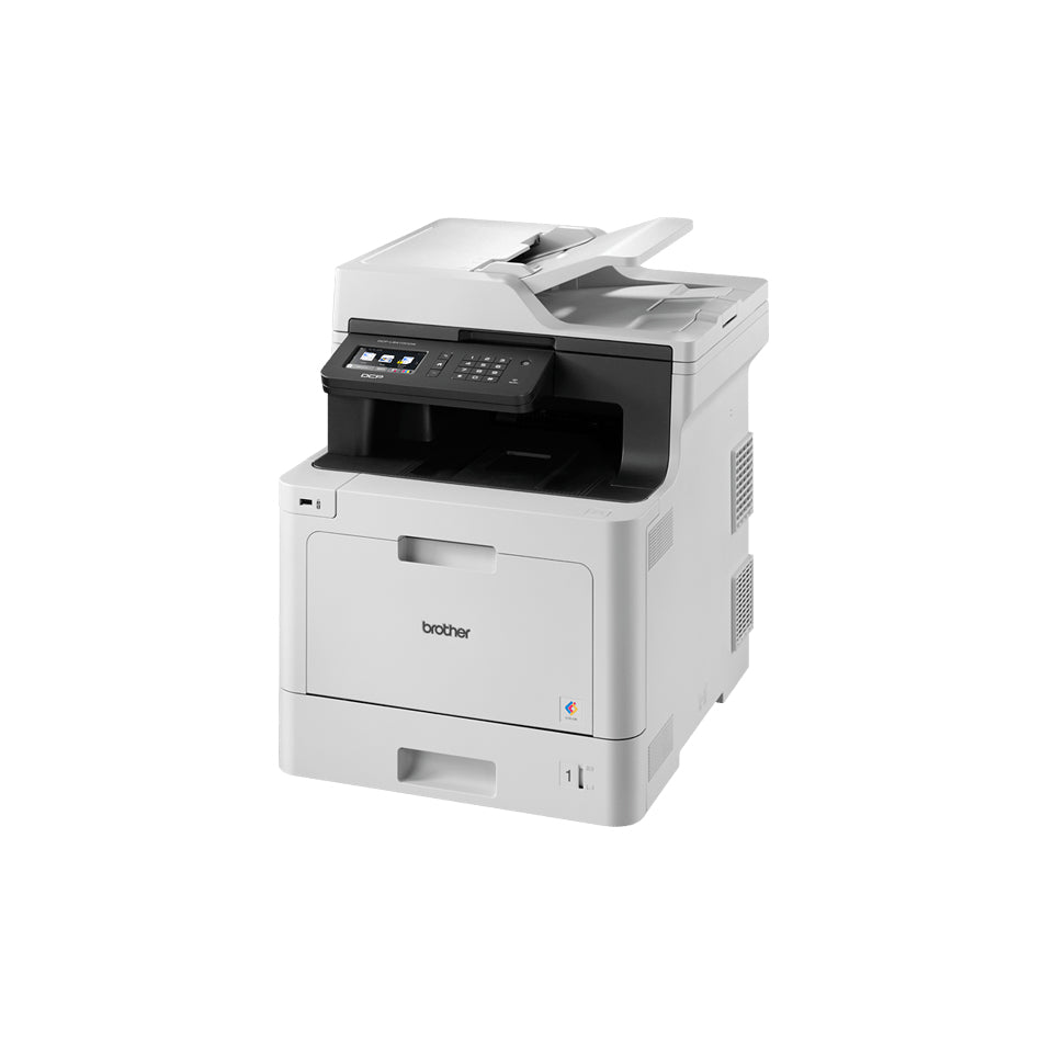 Brother DCP-L8410CDW – Farbiges Laser-MFP A4, 3-in-1 – USB/LAN/WLAN – 31 ppm S/W, 31 ppm Farbe