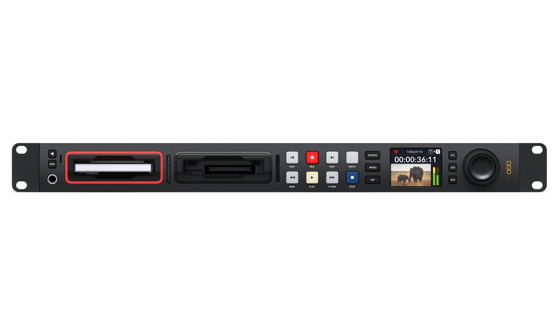 Blackmagic Design HyperDeck Studio 4K Pro – Recorder – 4K UHD, SDI, HDMI, 6,3 mm Klinke, H.264
