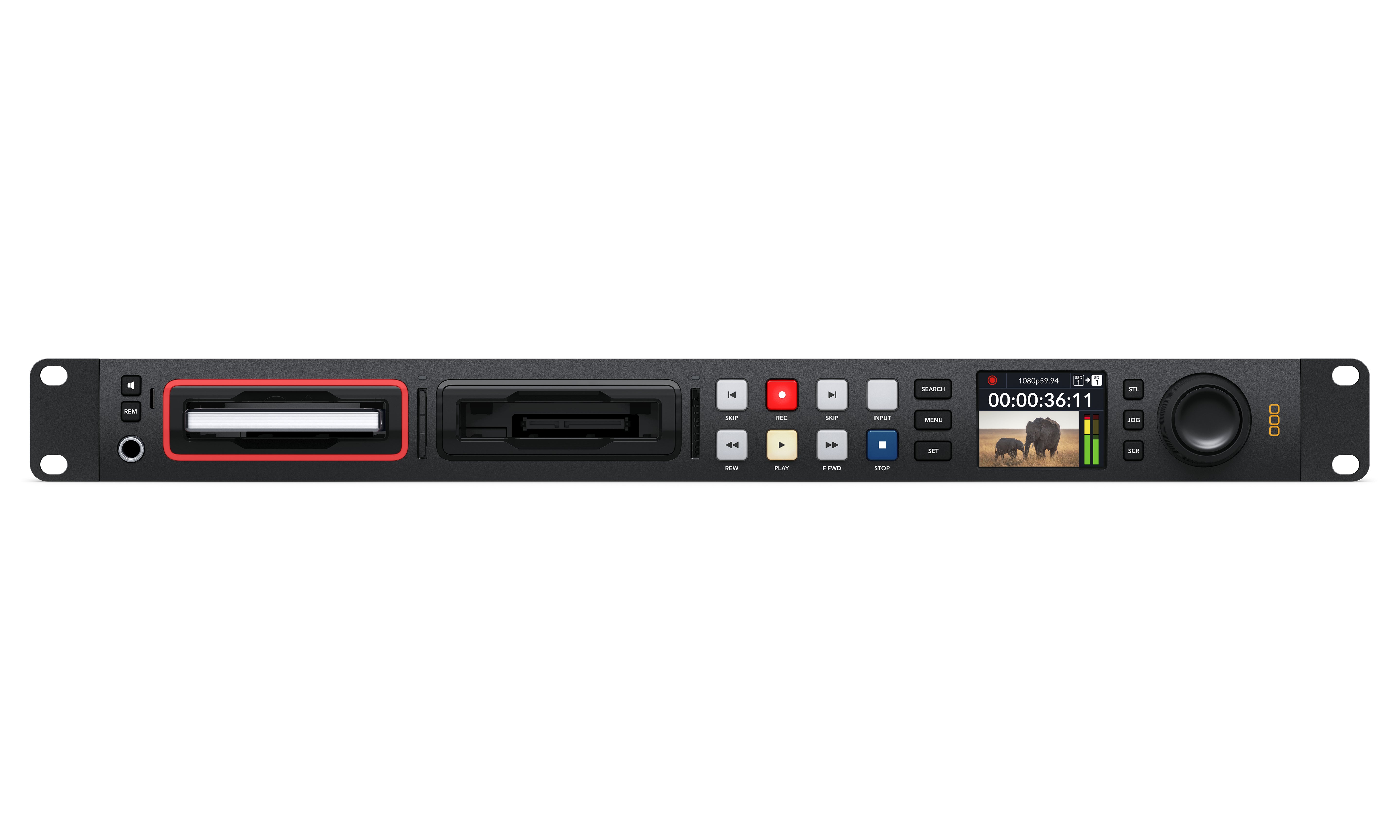 Blackmagic Design HyperDeck Studio 4K Pro – Recorder – 4K UHD, SDI, HDMI, 6,3 mm Klinke, H.264