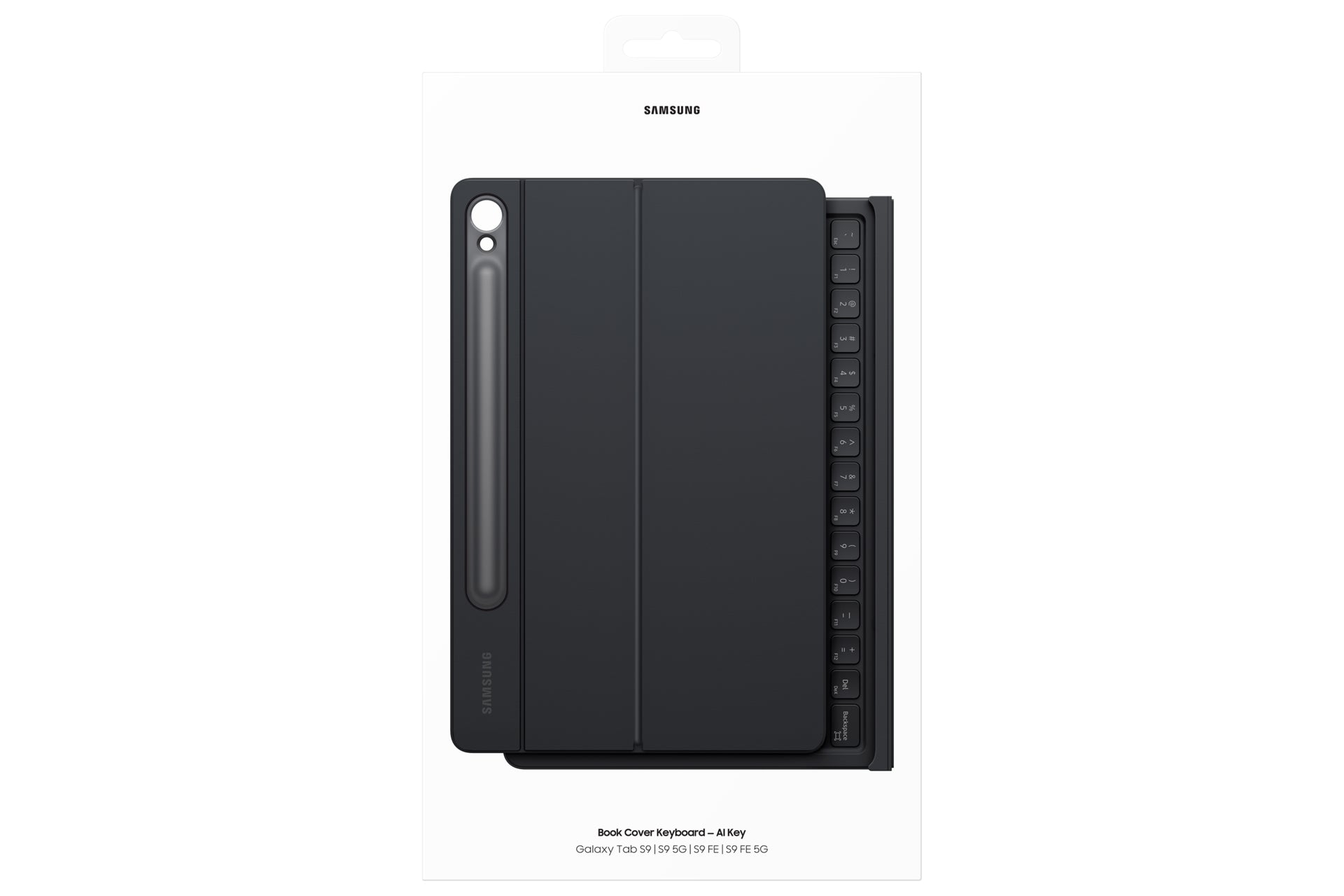 Samsung Für Galaxy Tab S9 11", Galaxy Tab S9 FE 11" – EN – Schwarz