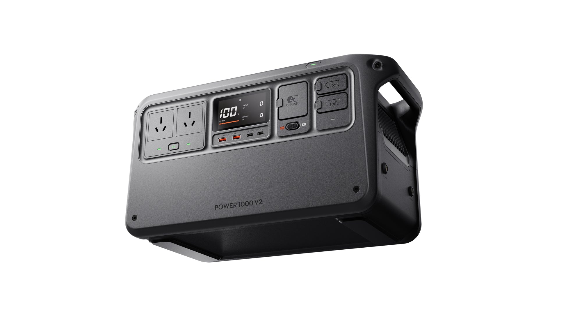 DJI Power 1000 V2 – Powerstation, 1024 Wh, 2600 W AC, LiFePO4, 6× AC, LCD, Wireless Charger