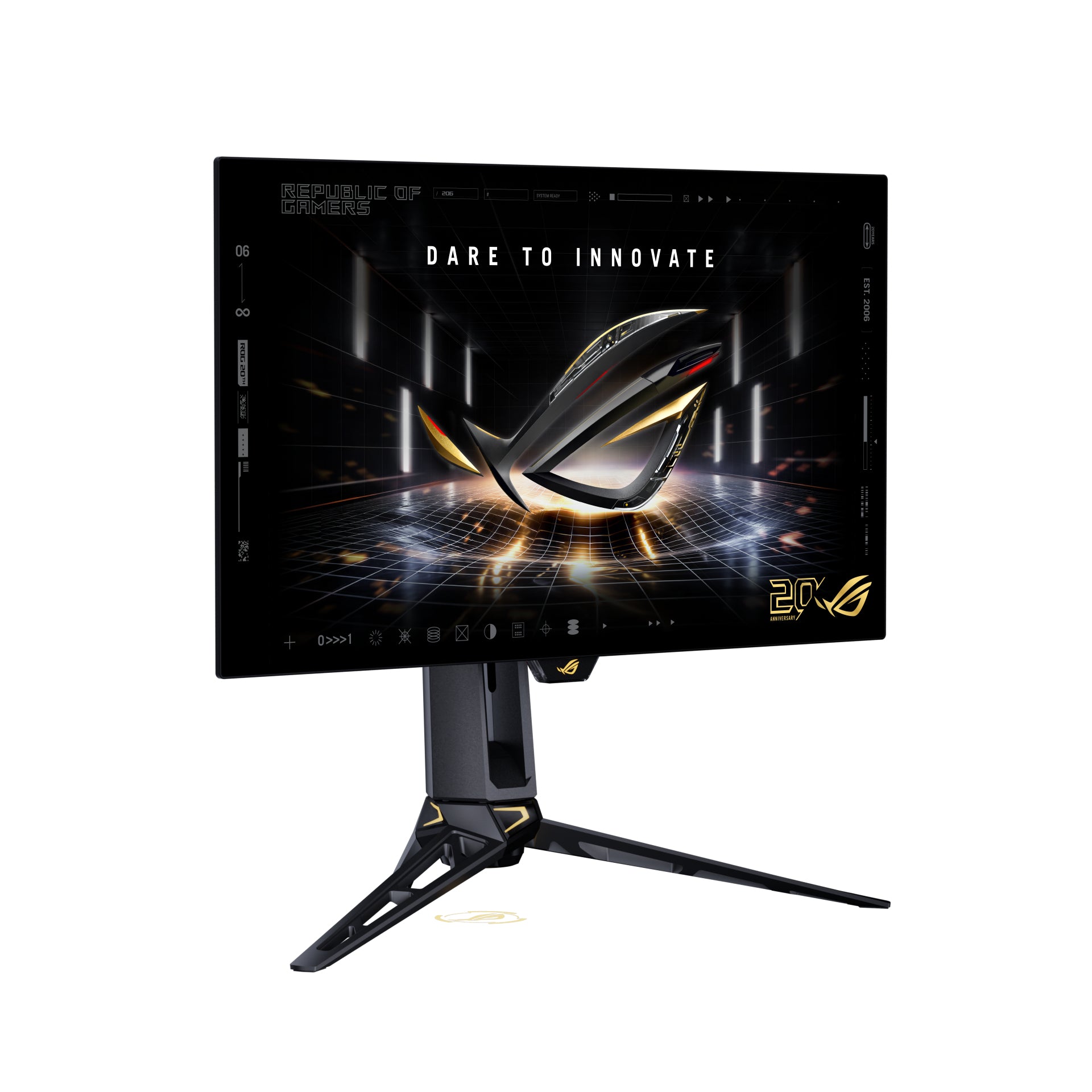 ASUS ROG Swift OLED PG27AQWP-G Edition 20 – 26,5", 2560 × 1440 (WQHD), OLED, 540 Hz, HDR10