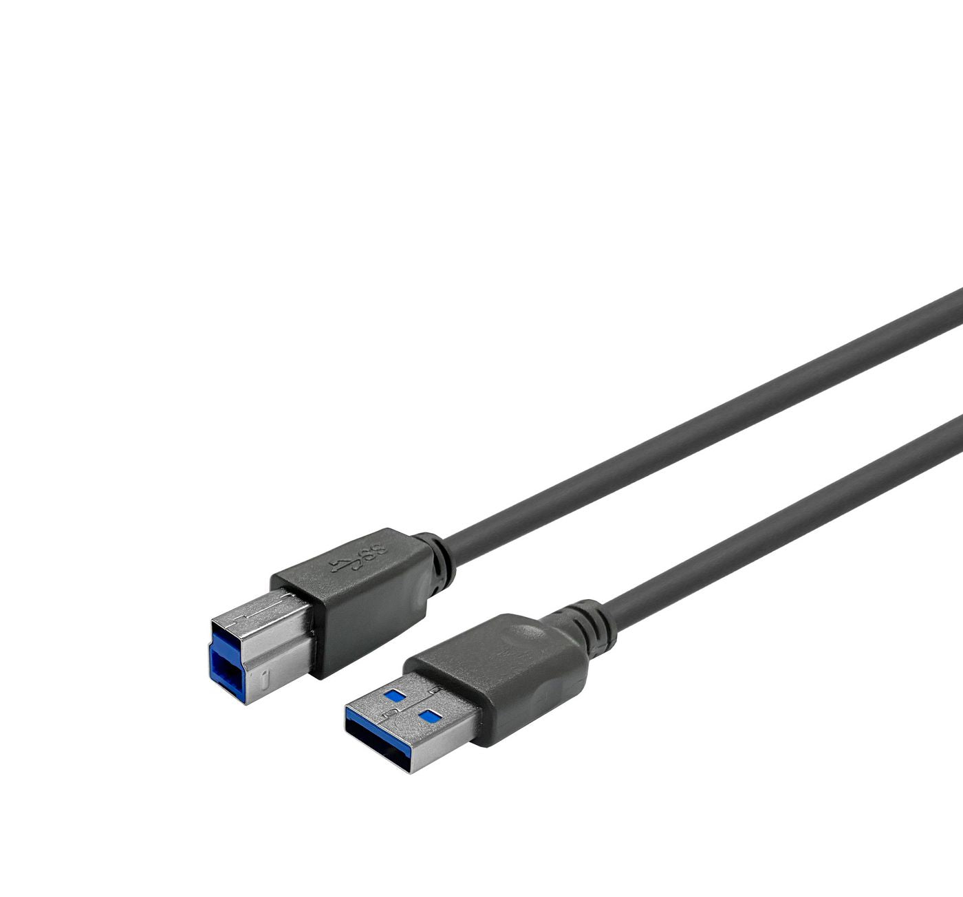 Vivolink USB-A auf USB-B Kabel – USB 3.2 Gen 1 (5 Gbit/s) – 7 m – Aktiv – Schwarz