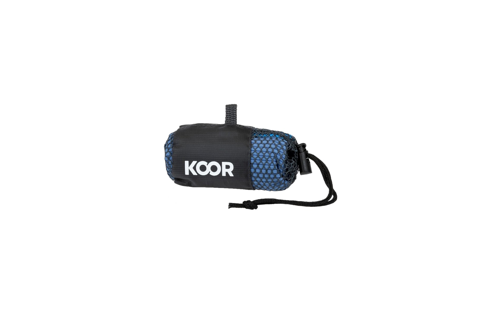 KOOR Handtuch Silva – 35×55 cm, Polyamid/Polyester, Blau